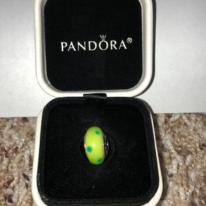 Brand new polka dot pandora charm